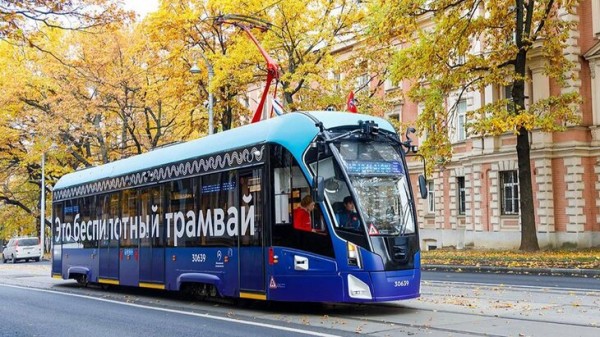 Беспилотные трамваи-лаборатории проехали более 500 километров в Москве Беспилотные трамваи-лаборатории проехали более 500 километров в Москве